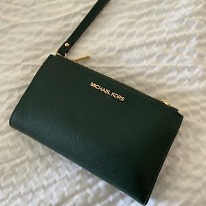 Forest Green Authentic Michael Kors Wallet